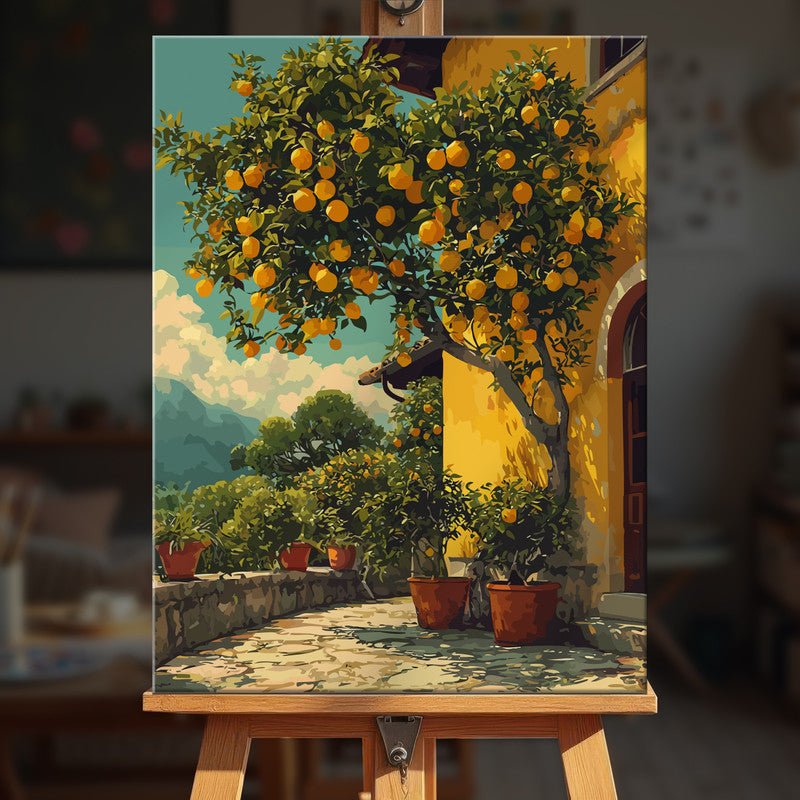 Paint by numbers - Lemon Light - MyArt