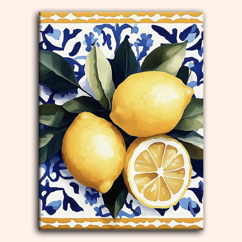 Paint by numbers - Lemon Twist - MyArt