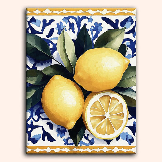 Paint by numbers - Lemon Twist - MyArt