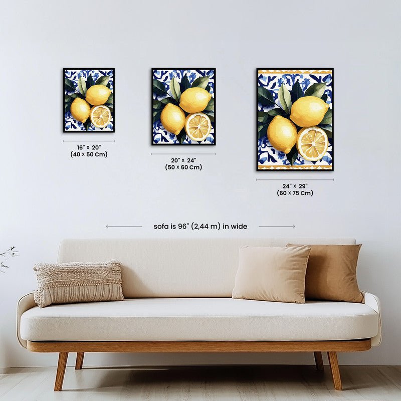 Paint by numbers - Lemon Twist - MyArt