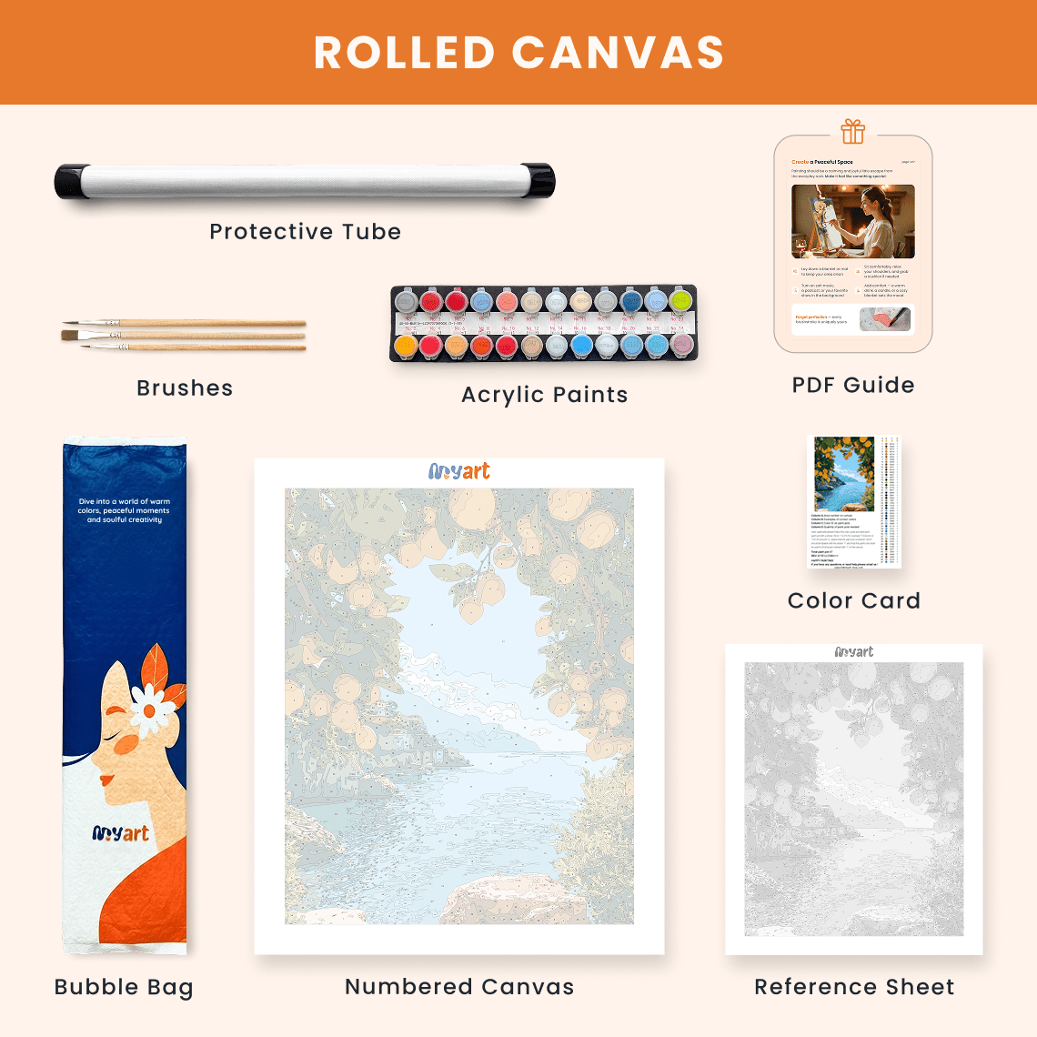 Paint by numbers - Lemon Bay - MyArt