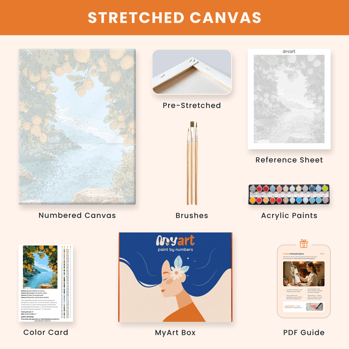 Paint by numbers - Lemon Bay - MyArt