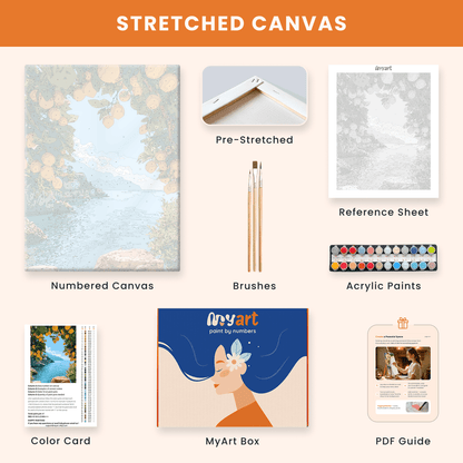 Paint by numbers - Lemon Bay - MyArt