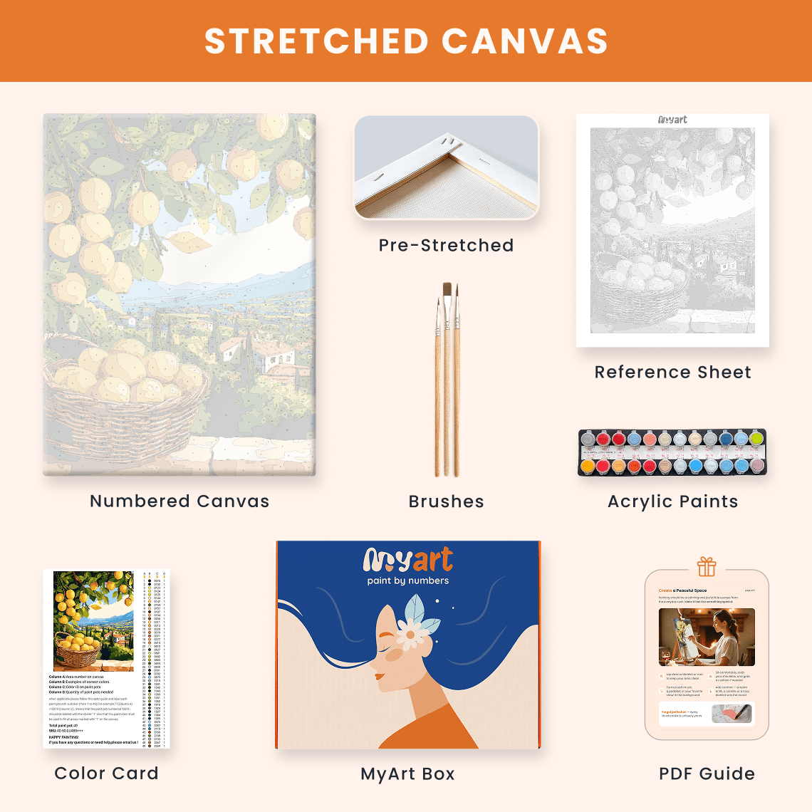 Paint by numbers - Lemon Bliss - MyArt