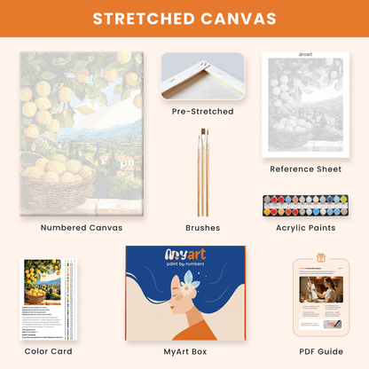 Paint by numbers - Lemon Bliss - MyArt