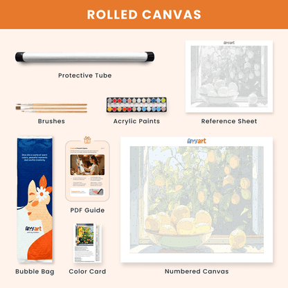 Paint by numbers - Lemon Breeze - MyArt