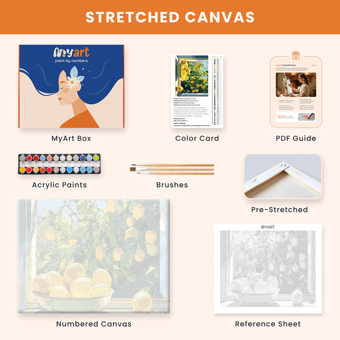 Paint by numbers - Lemon Breeze - MyArt