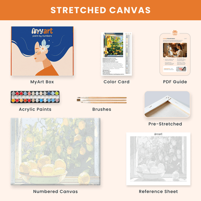 Paint by numbers - Lemon Breeze - MyArt