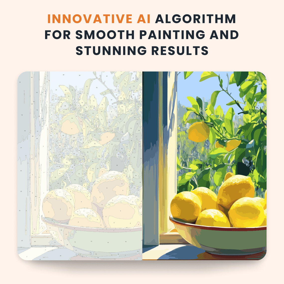 Paint by numbers - Lemon Breeze - MyArt