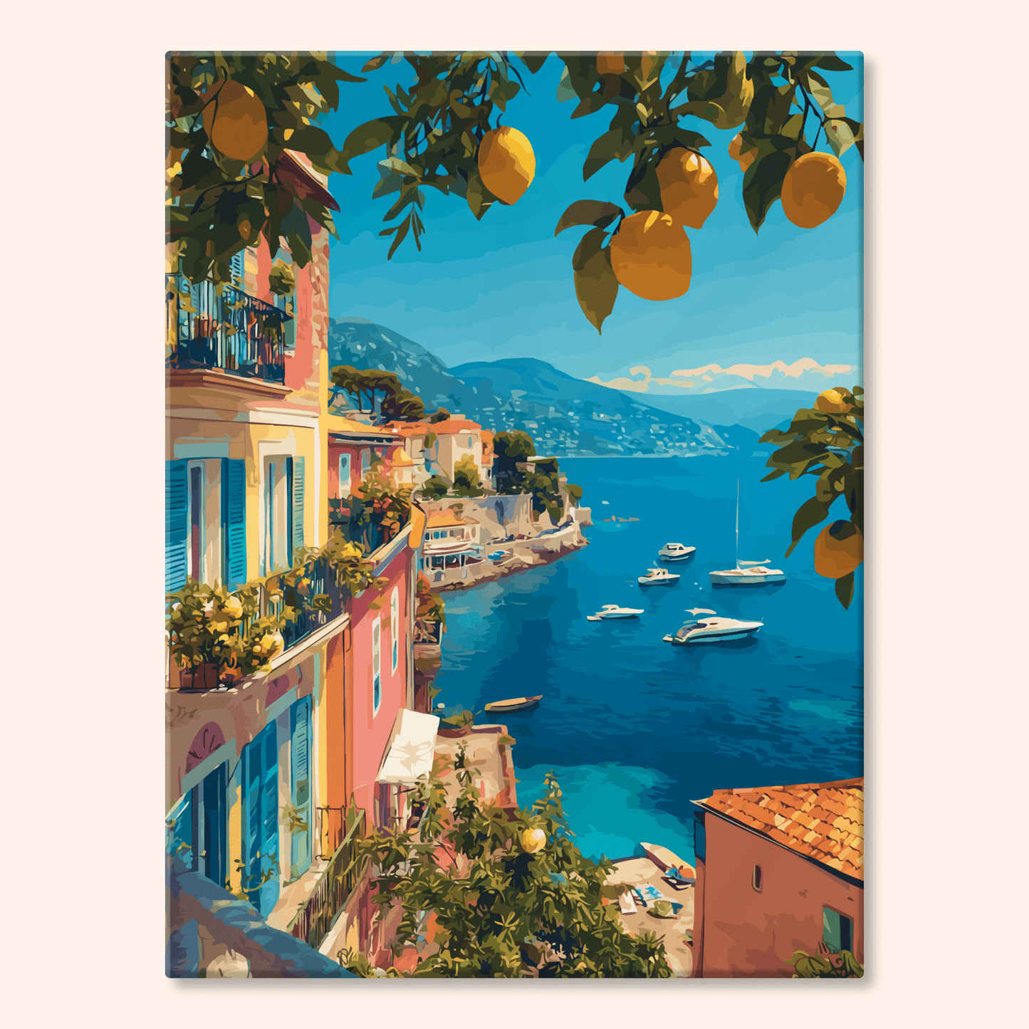 Paint by numbers - Lemon Coast - MyArt