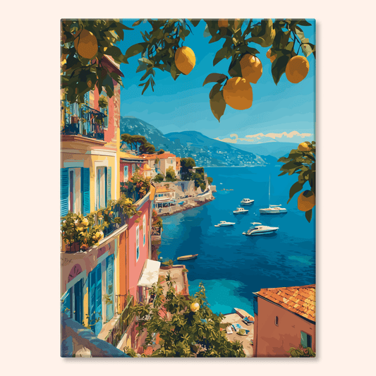 Paint by numbers - Lemon Coast - MyArt