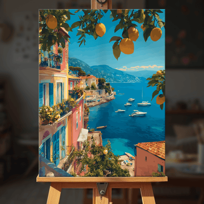 Paint by numbers - Lemon Coast - MyArt