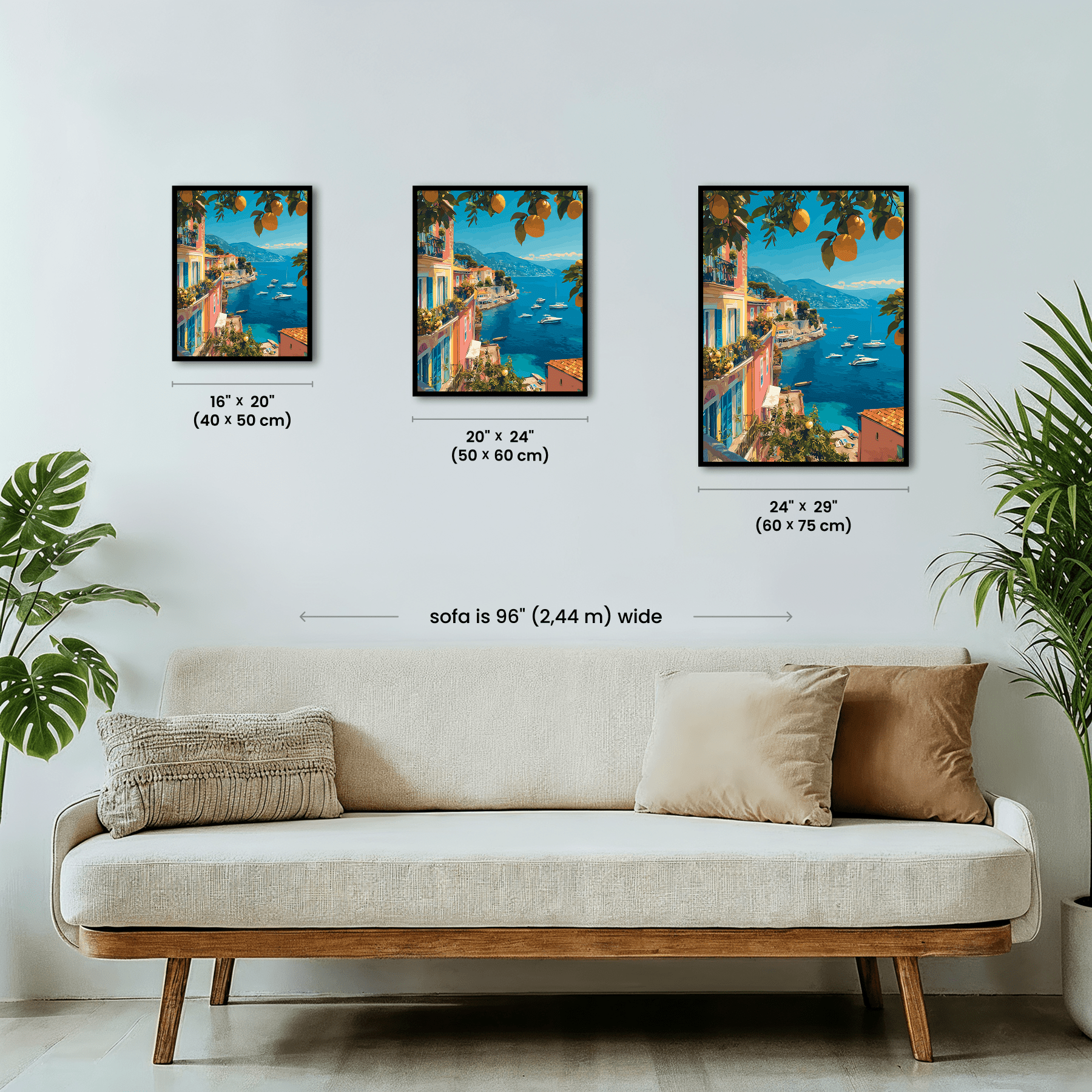 Paint by numbers - Lemon Coast - MyArt