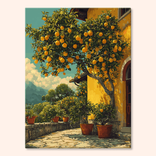 Paint by numbers - Lemon Light - MyArt