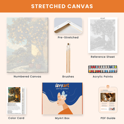 Paint by numbers - Lemon Light - MyArt