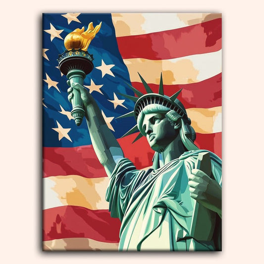 Paint by numbers - Liberty Flame - MyArt