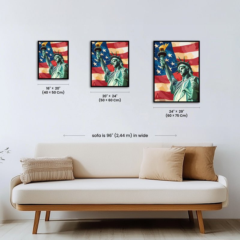 Paint by numbers - Liberty Flame - MyArt