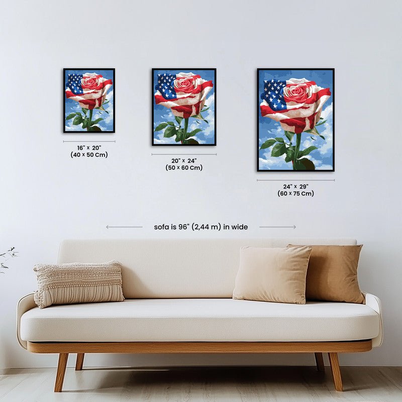 Paint by numbers - Liberty Rose - MyArt