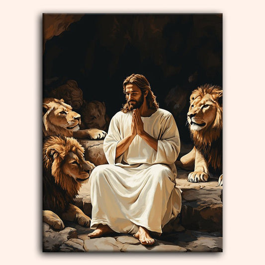 Paint by numbers - Light of the Savior - MyArt