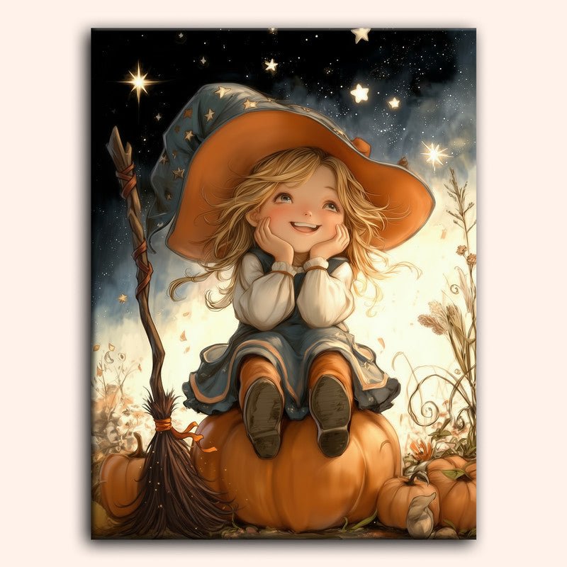 Paint by numbers - Little Witch - MyArt