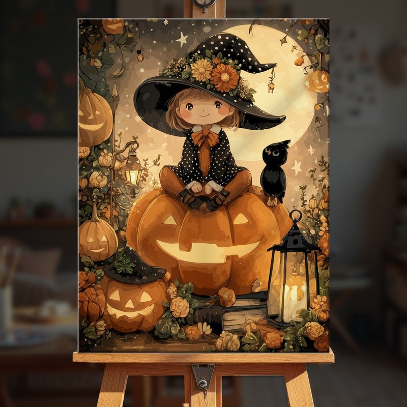 Paint by numbers - Little Witchling - MyArt