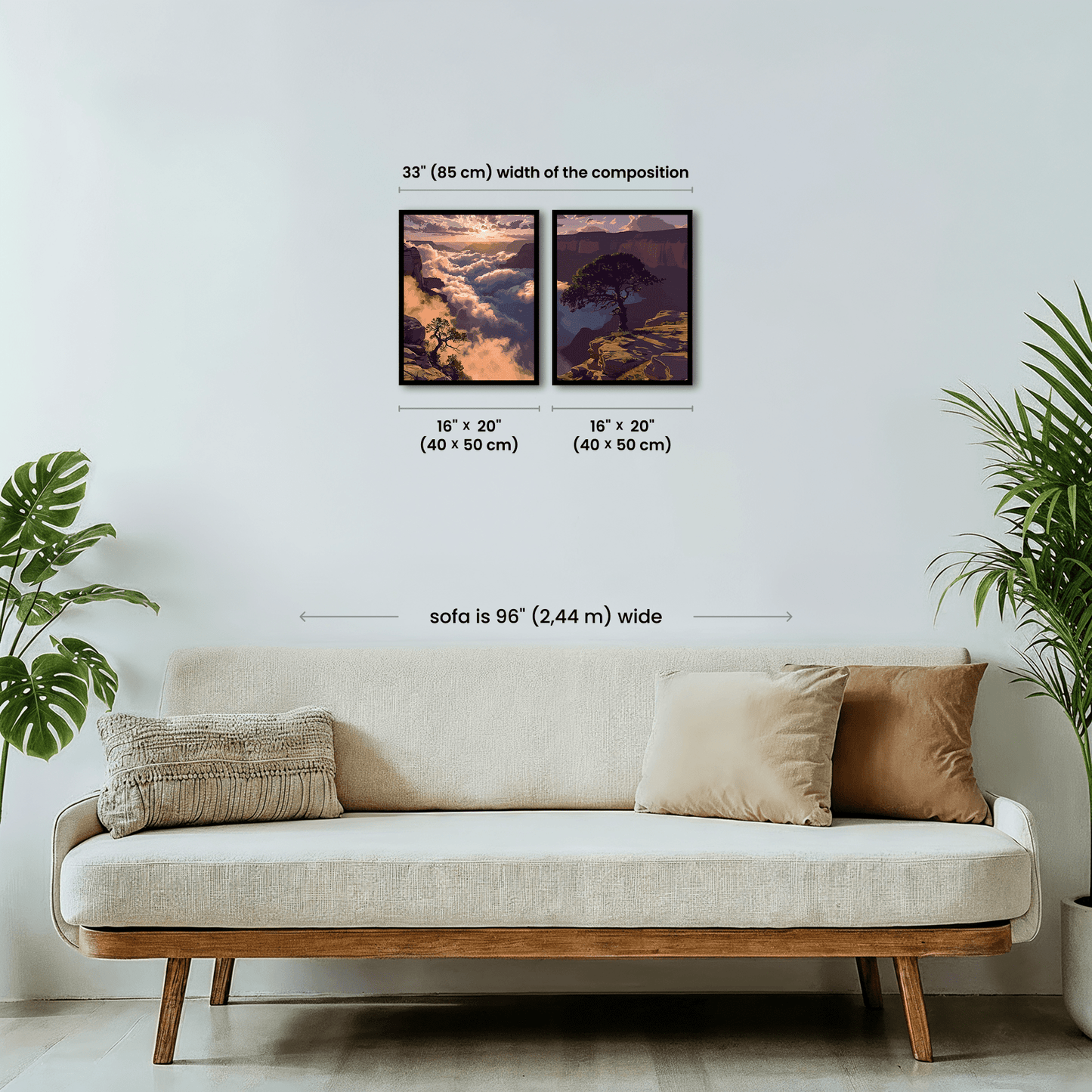 Paint by numbers - Lone Cliff - MyArt