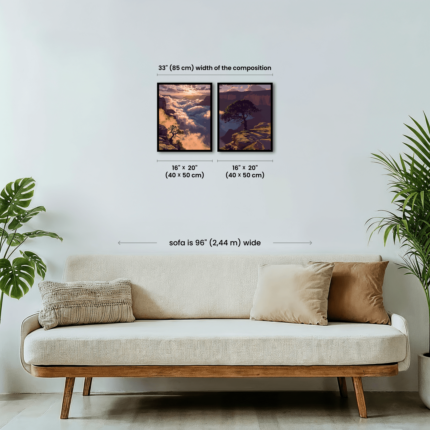 Paint by numbers - Lone Cliff - MyArt