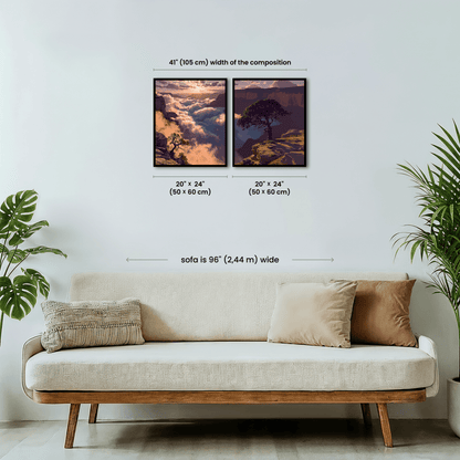 Paint by numbers - Lone Cliff - MyArt