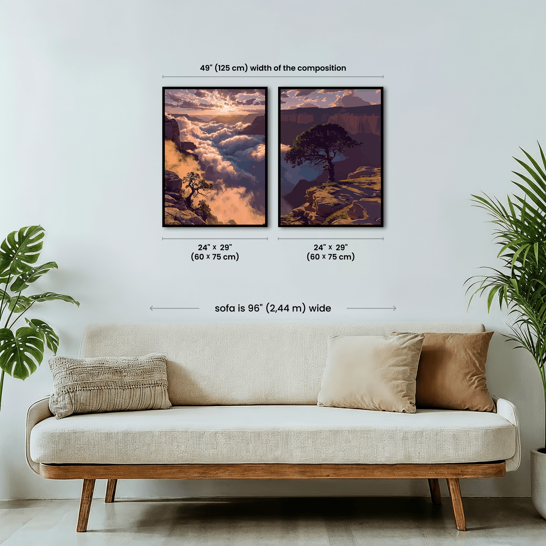 Paint by numbers - Lone Cliff - MyArt