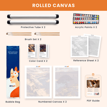 Paint by numbers - Lone Cliff - MyArt