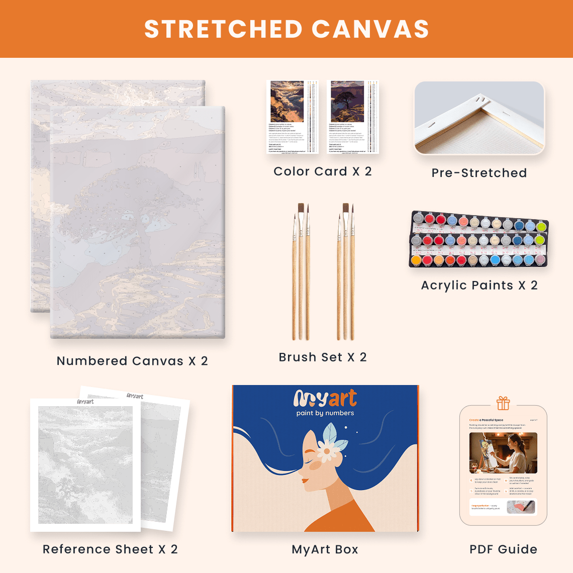 Paint by numbers - Lone Cliff - MyArt