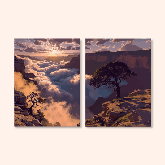 Paint by numbers - Lone Cliff - MyArt