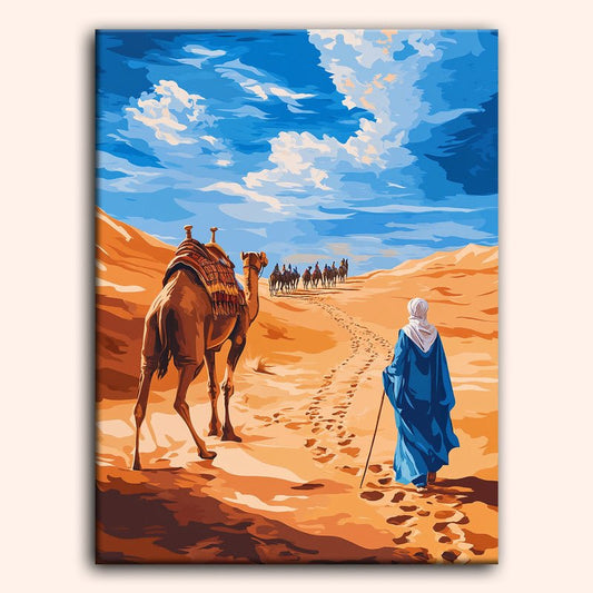Paint by numbers - Lonely Caravan - MyArt