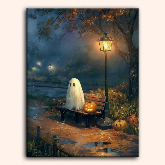 Paint by numbers - Lonely Ghost - MyArt