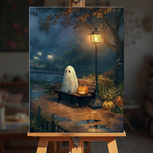 Paint by numbers - Lonely Ghost - MyArt