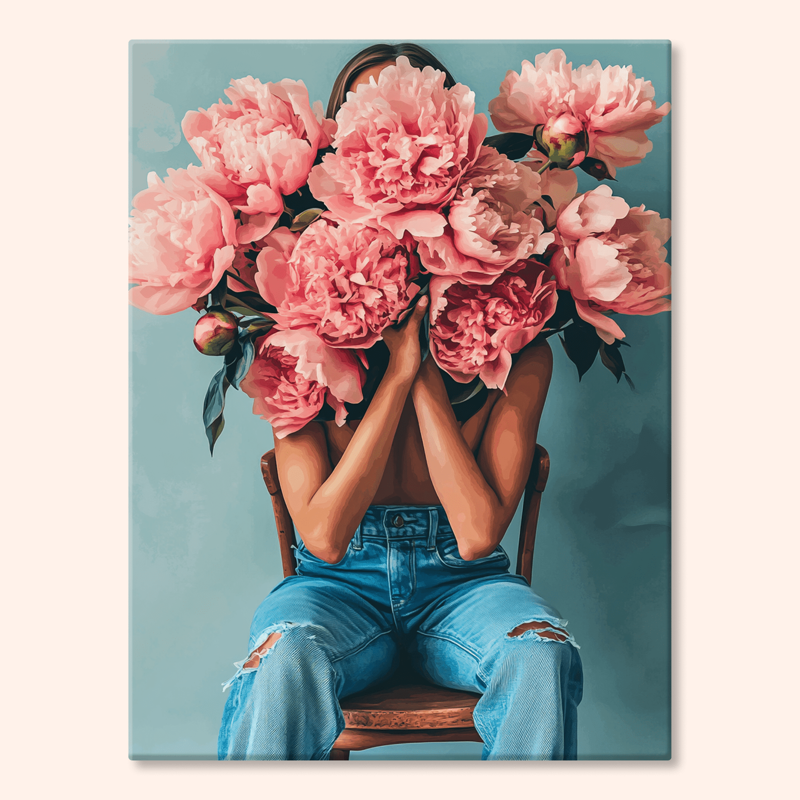 Paint by numbers - Lost in Petals - MyArt