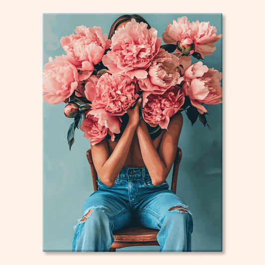 Paint by numbers - Lost in Petals - MyArt