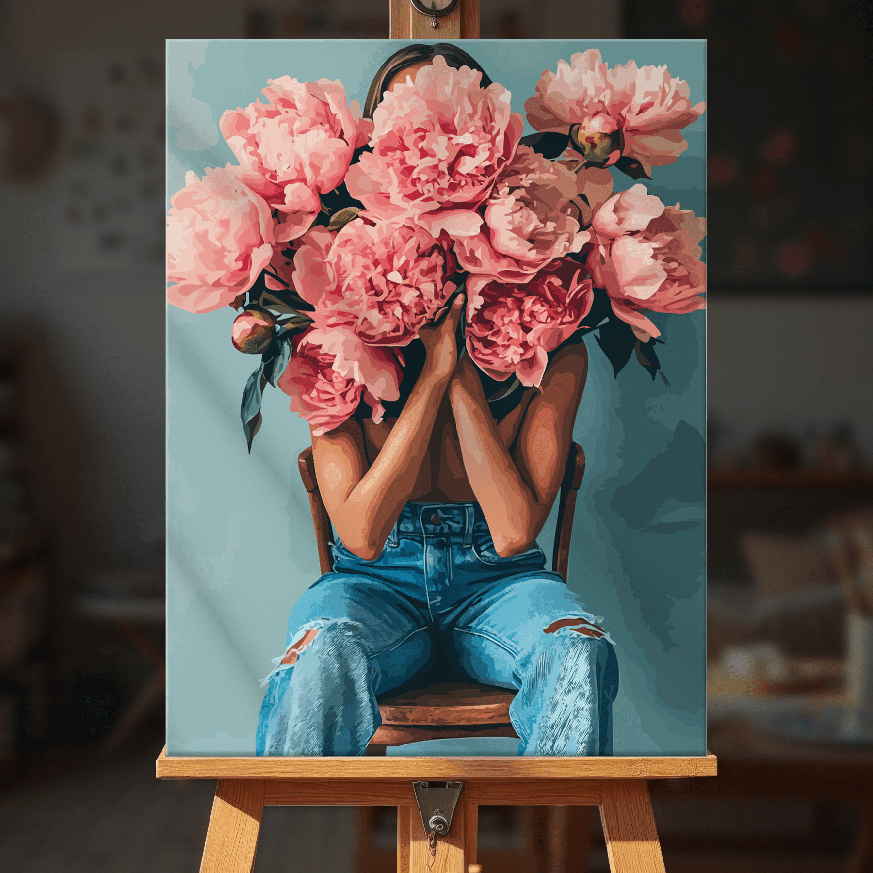 Paint by numbers - Lost in Petals - MyArt