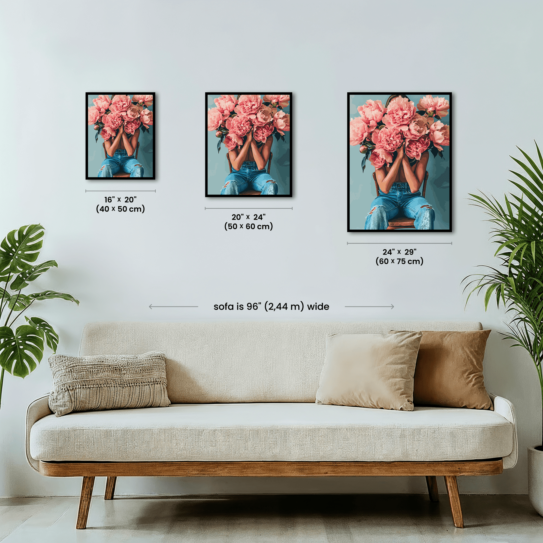 Paint by numbers - Lost in Petals - MyArt