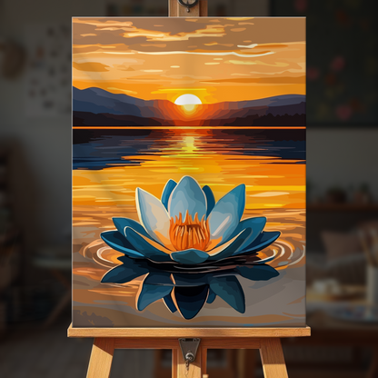 Lotus Sunset