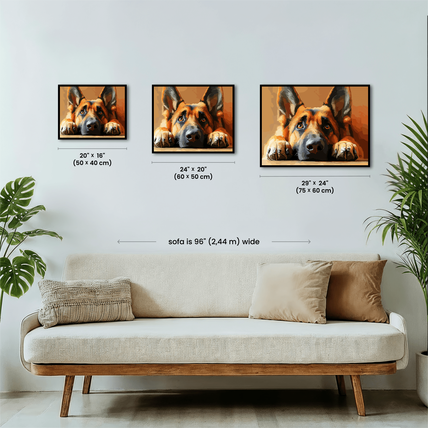 Paint by numbers - Loyal Gaze - MyArt