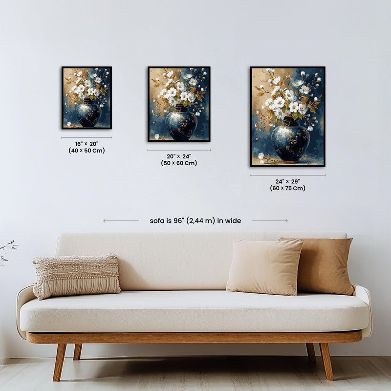 Paint by numbers - Luminous Petals - MyArt