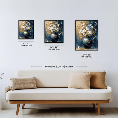Paint by numbers - Luminous Petals - MyArt