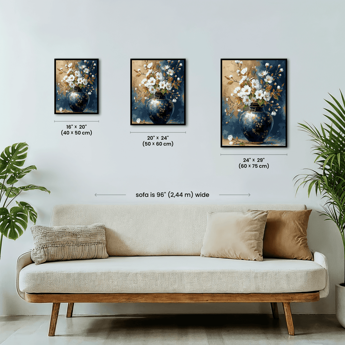 Paint by numbers - Luminous Petals - MyArt