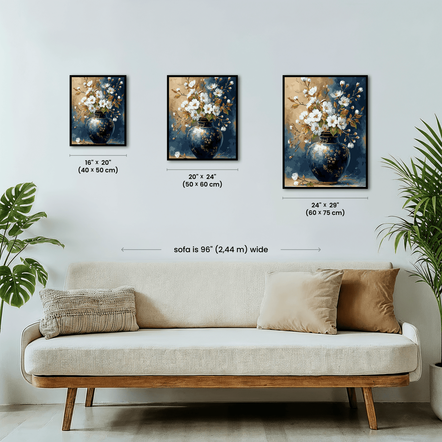 Paint by numbers - Luminous Petals - MyArt