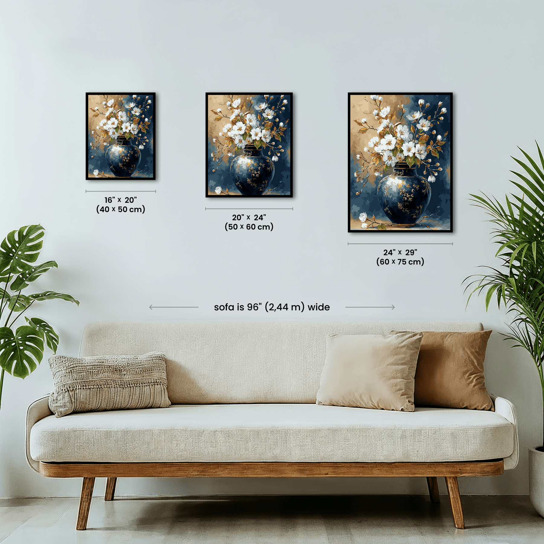 Paint by numbers - Luminous Petals - MyArt