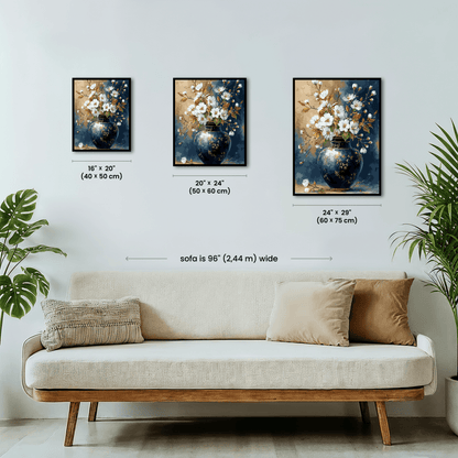 Paint by numbers - Luminous Petals - MyArt