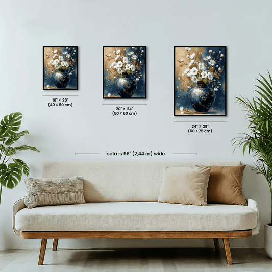 Paint by numbers - Luminous Petals - MyArt