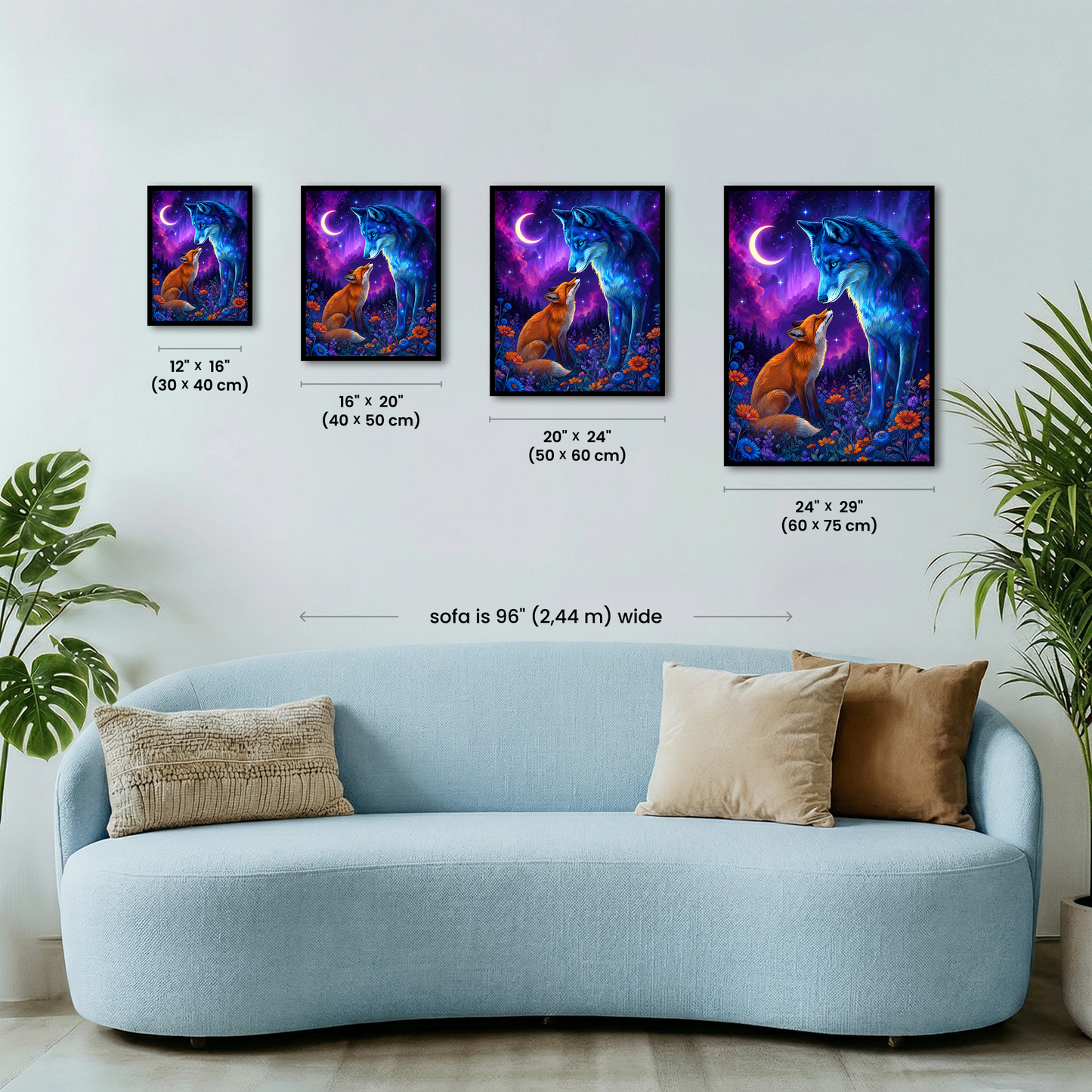 Neon Mushrooms