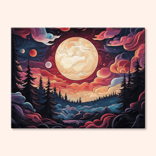 Paint by numbers - Lunar Dreamscape - MyArt